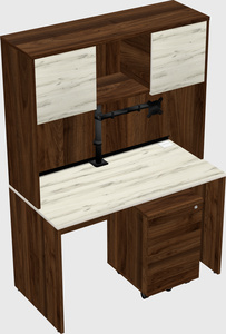 Rectangular desk