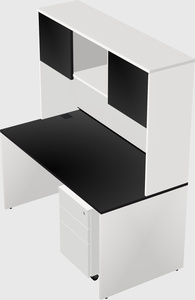 Rectangular desk