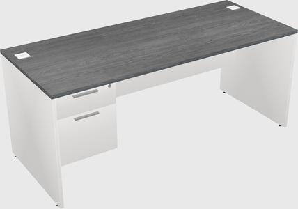Rectangular desk