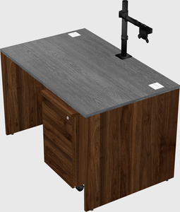Rectangular desk