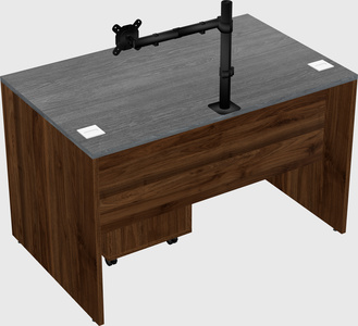 Rectangular desk