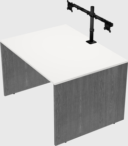 Rectangular desk