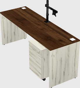 Rectangular desk