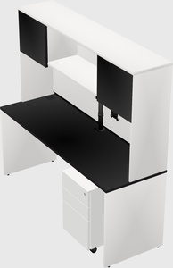 Rectangular desk