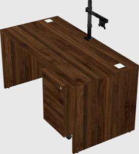 Rectangular desk
