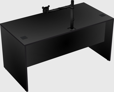 Rectangular desk