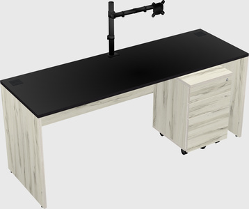 Rectangular desk