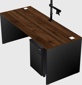 Rectangular desk