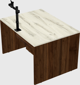 Rectangular desk