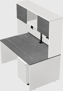 Rectangular desk