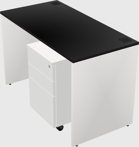 Rectangular desk