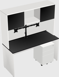 Rectangular desk