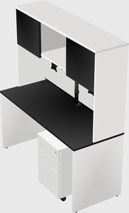 Rectangular desk