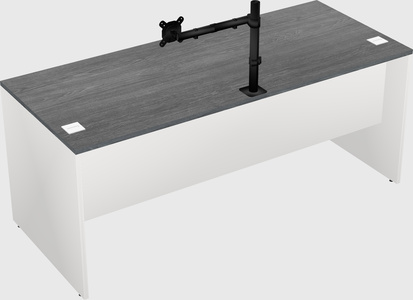 Rectangular desk