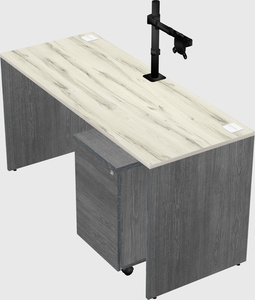 Rectangular desk