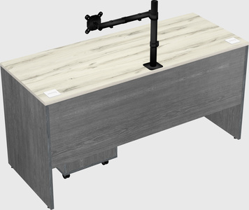 Rectangular desk