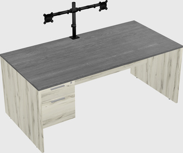 Rectangular desk