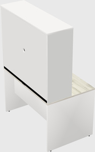 Rectangular desk