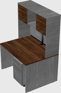 Rectangular desk