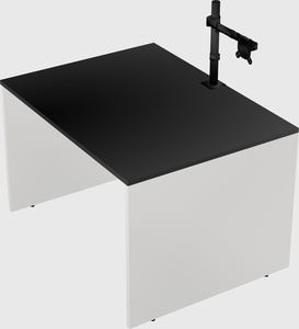 Rectangular desk