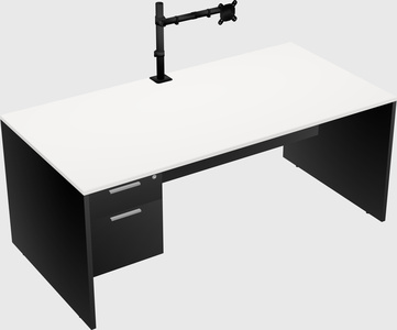 Rectangular desk