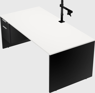 Rectangular desk