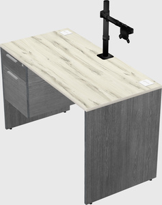 Rectangular desk