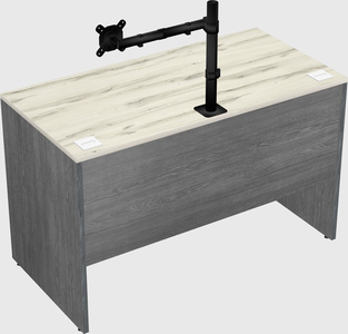 Rectangular desk