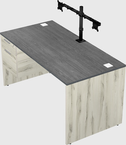 Rectangular desk