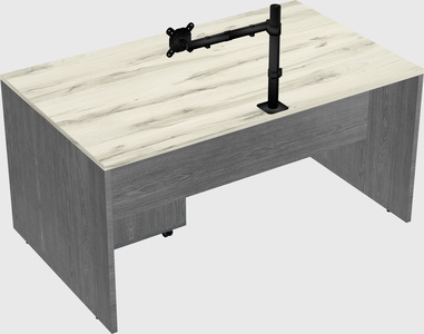 Rectangular desk