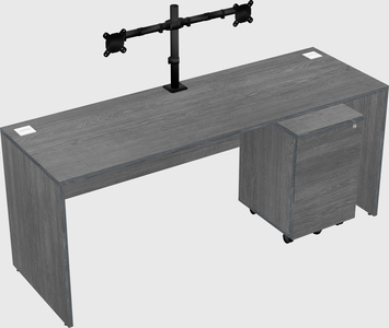Rectangular desk