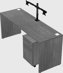 Rectangular desk