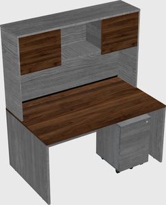 Rectangular desk