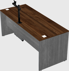 Rectangular desk