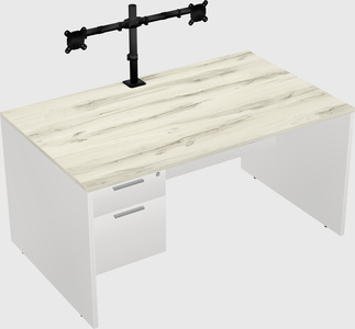Rectangular desk