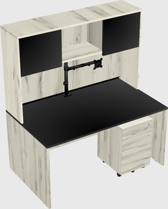 Rectangular desk