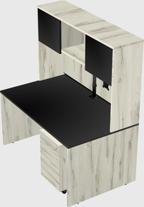 Rectangular desk