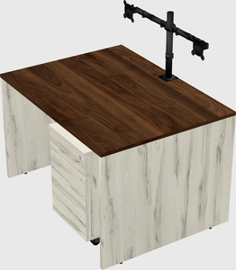 Rectangular desk