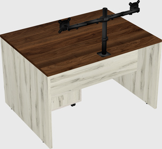 Rectangular desk