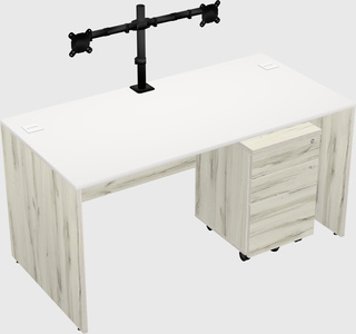 Rectangular desk