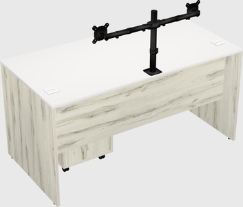 Rectangular desk