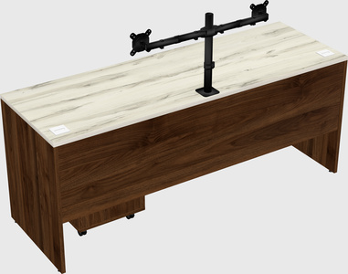 Rectangular desk