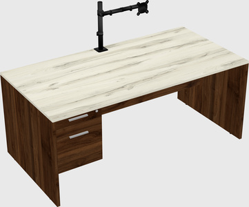 Rectangular desk