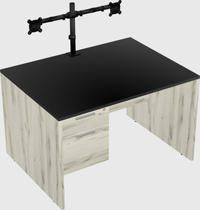Rectangular desk