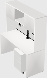 Rectangular desk