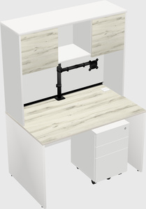Rectangular desk