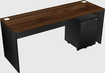 Rectangular desk