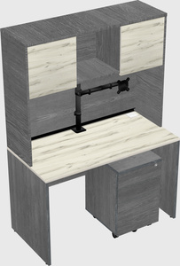 Rectangular desk