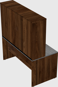 Rectangular desk