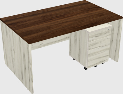 Rectangular desk